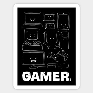 I am a gamer Sticker